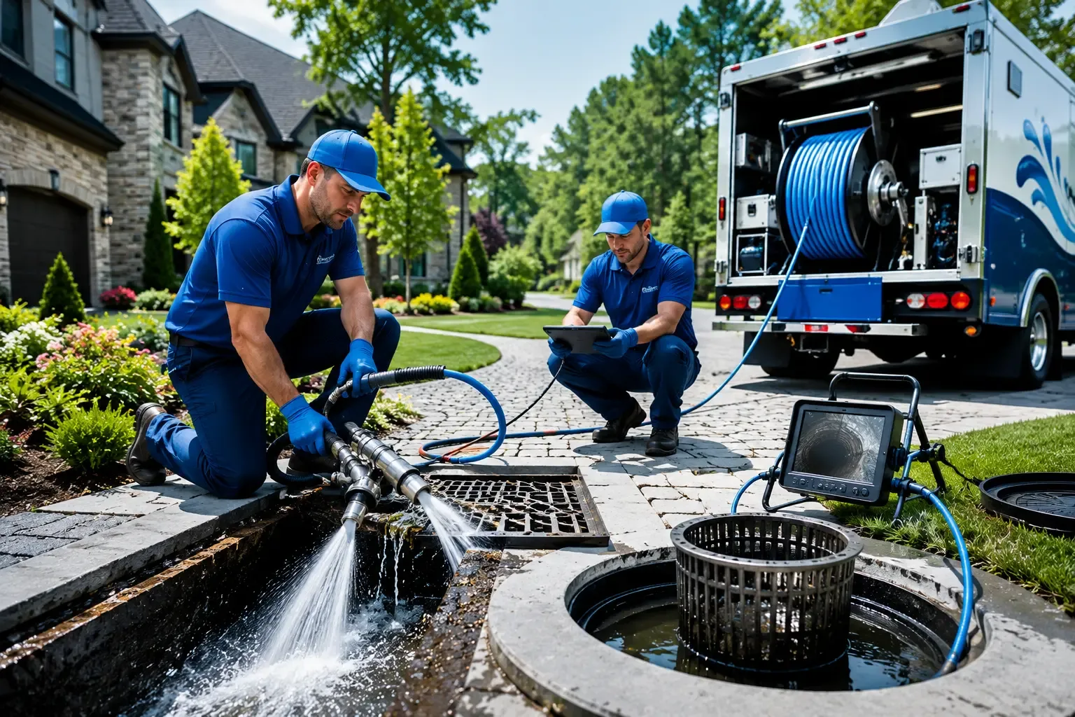 Local outdoor drain cleaning professionals in Barlow, KY